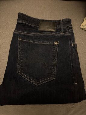 Mavi Men's Dark Blue Straight Jeans